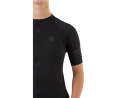 AGU Core dames fietsshirt korte mouwen - zwart