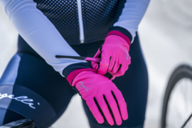 Rogelli Laval dames winter fietshandschoenen - roze/zwart