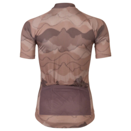 AGU Venture dames gravel fietsshirt korte mouwen - leather