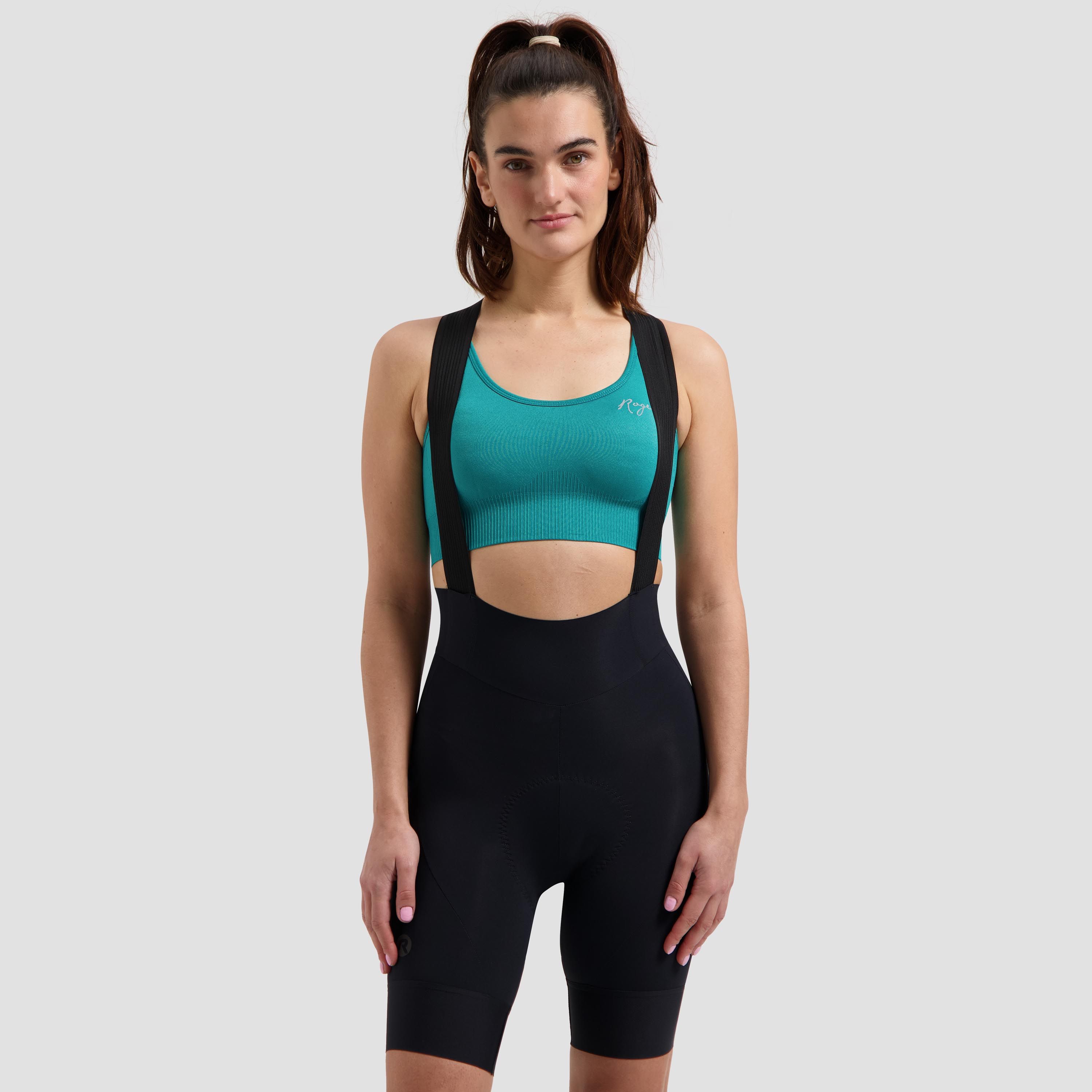 Rogelli Signature dames bibshort - zwart