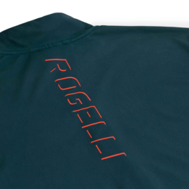 Rogelli Distance heren fietsshirt lange mouwen - blauw/oranje