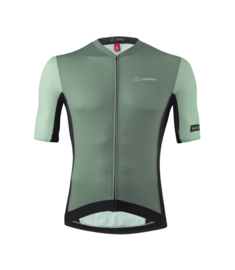 Löffler FZ Core hotBOND heren fietsshirt korte mouwen - pine