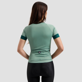 Rogelli Modesta dames fietsshirt korte mouwen - groen