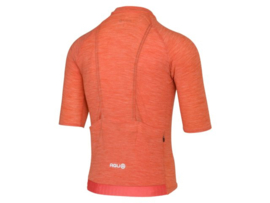 AGU Performance Merino  fietsshirt korte mouwen - sunset orange