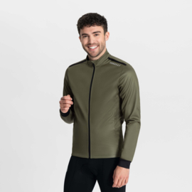 Rogelli Core heren winter fietsjack - legergroen