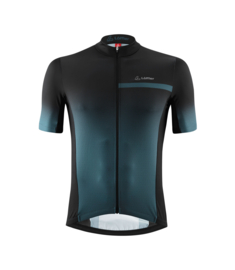 Löffler FZ Coogan Mid heren fietsshirt korte mouwen - dark petrol