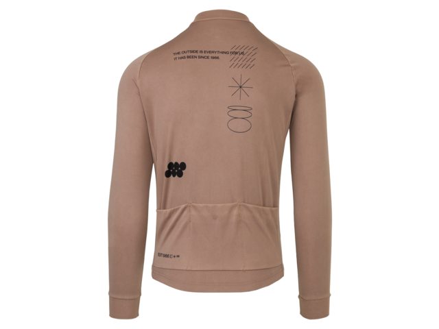 AGU Classic SIX6  heren fietsshirt lange mouwen - classic toffee