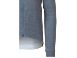 AGU Performance merino fietsshirt lange mouwen - steel blue