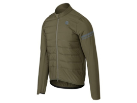 AGU Padded Performance heren winter fietsjack - legergroen