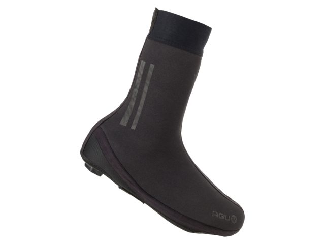 AGU Thermo fiets overschoenen zonder rits - zwart