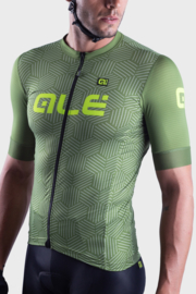 Alé Solid Cross fietsshirt korte mouwen - groen
