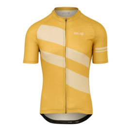AGU Essential Diagonal Stripes fietsshirt korte mouwen - Amber Haze