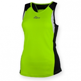 Rogelli Esty hardloop singlet dames - fluor/zwart