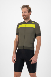 Rogelli Prime fietsshirt korte mouwen - groen/fluor