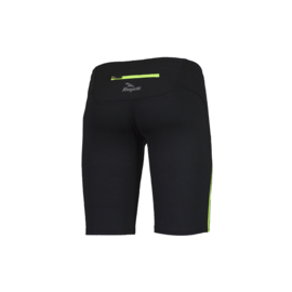 Rogelli Dixon korte hardloopbroek heren - zwart/fluor