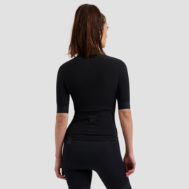 Rogelli Signature dames fietsshirt korte mouwen - zwart