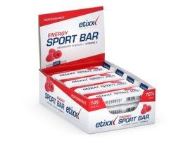 Etixx Performance Energy Sport Bar - framboos - doos 12 stuks