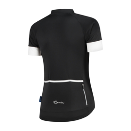 Rogelli Modesta/Basic dames zomer fietskledingset - zwart/wit