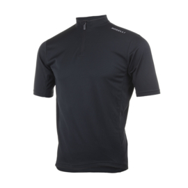 Rogelli Core kinder fietsshirt korte mouwen - zwart