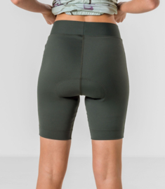 Löffler Basic korte dames fietsbroek - forest