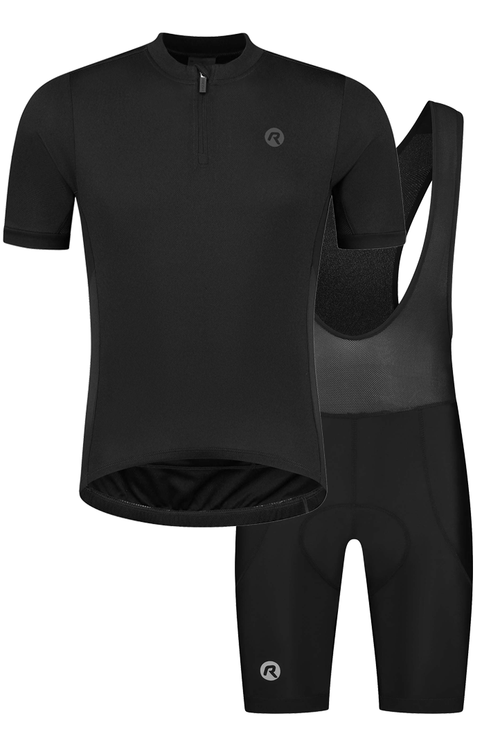 Rogelli Core heren fietskledingset - zwart