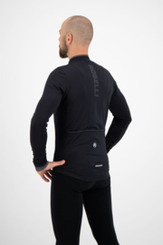 Rogelli Essential heren fietsshirt lange mouwen - zwart