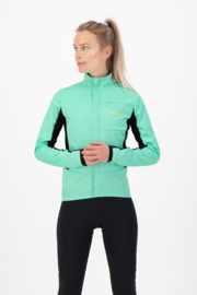 Rogelli Barrier dames winter fietsjack - mint