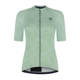 Rogelli Essential II Graphic dames fietsshirt korte mouwen - groen