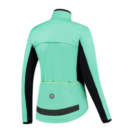 Rogelli Barrier/Nero dames winter fietskledingset - mint/zwart