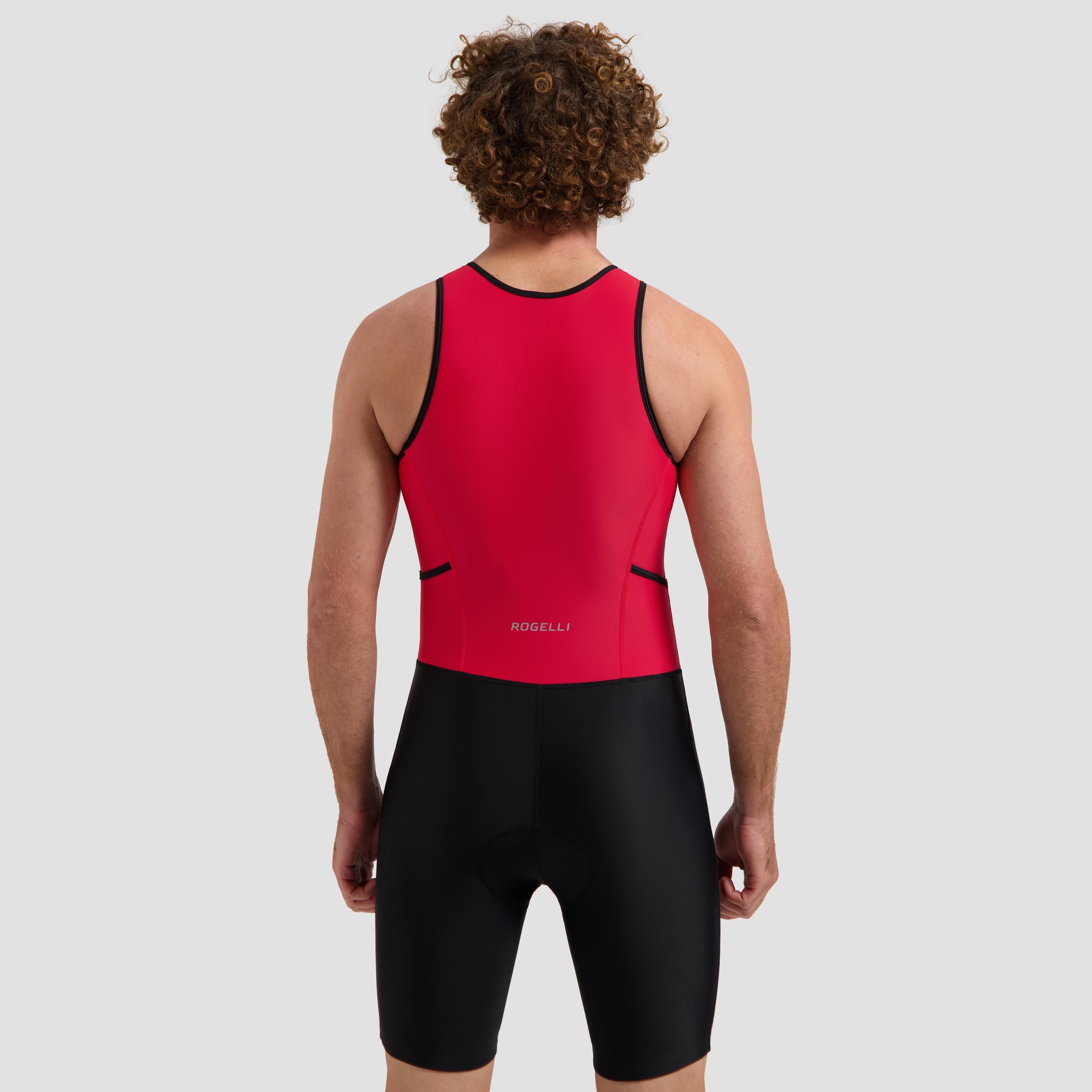Rogelli Florida triathlon suit - zwart/rood