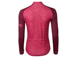 AGU Velo Wave dames fietsshirt lange mouwen - rusty pink