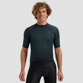 Rogelli Essential II heren fietsshirt korte mouwen - blauw
