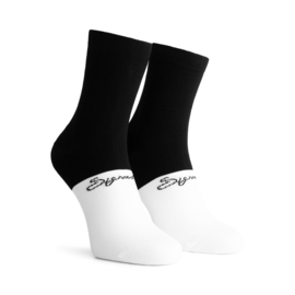 Rogelli Signature zomer fietssokken - zwart/wit