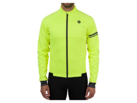 AGU Essential heren winter fietsjack - fluor