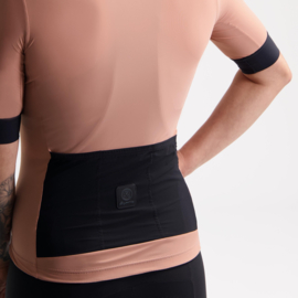 Rogelli Signature dames fietsshirt korte mouwen - roze