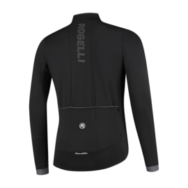 Rogelli Essential heren fietsshirt lange mouwen - zwart