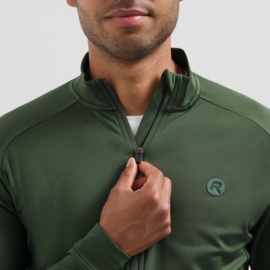Rogelli Essential II heren fietsshirt lange mouwen - groen
