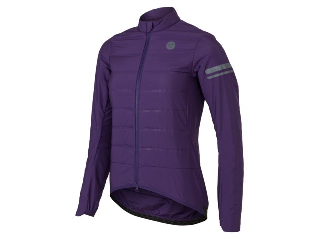 AGU Padded Performance dames winter fietsjack - purple rain