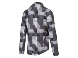 AGU Essential Triangle Stripe fietsshirt lange mouwen - black