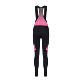 Rogelli Select II dames bibtight - zwart/roze