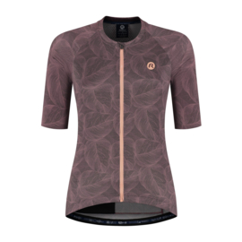 Rogelli Essential II Graphic dames fietsshirt korte mouwen - rood/coral