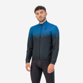 Rogelli Sphere heren winter fietsjack - zwart/blauw