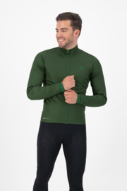 Rogelli Essential heren winter fietsjack - groen