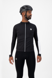 Rogelli Explore heren fietsshirt lange mouwen - zwart/wit