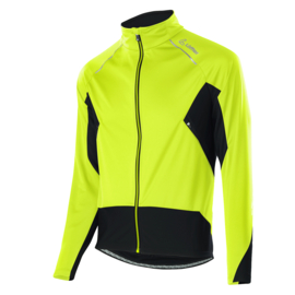 Löffler Ventsiro Gore-Tex WS Light heren winter fietsjack - fluor/zwart