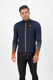 Rogelli Trace heren winter fietsjack - blauw/paars