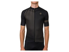 AGU Faded fietsshirt korte mouwen - zwart/legergroen