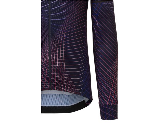 AGU Performance Nocturnal Lines heren fietsshirt lange mouwen - paars