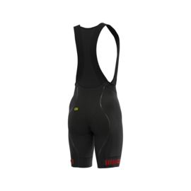 Alé PRR Strada bibshort - zwart/rood