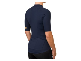 AGU Solid  III dames fietsshirt korte mouwen - blauw